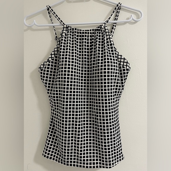 La Vie en Rose halter tank bathing suit top - Picture 1 of 6